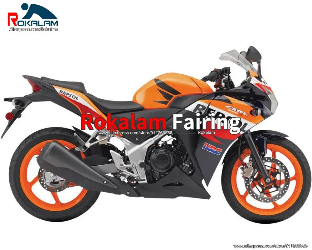 

Cowling For Honda CBR250R MC41 2012 2011 CBR 250R MC-41 2014 2013 Motorbike Body Colorful Fairing Kit (Injection Molding)