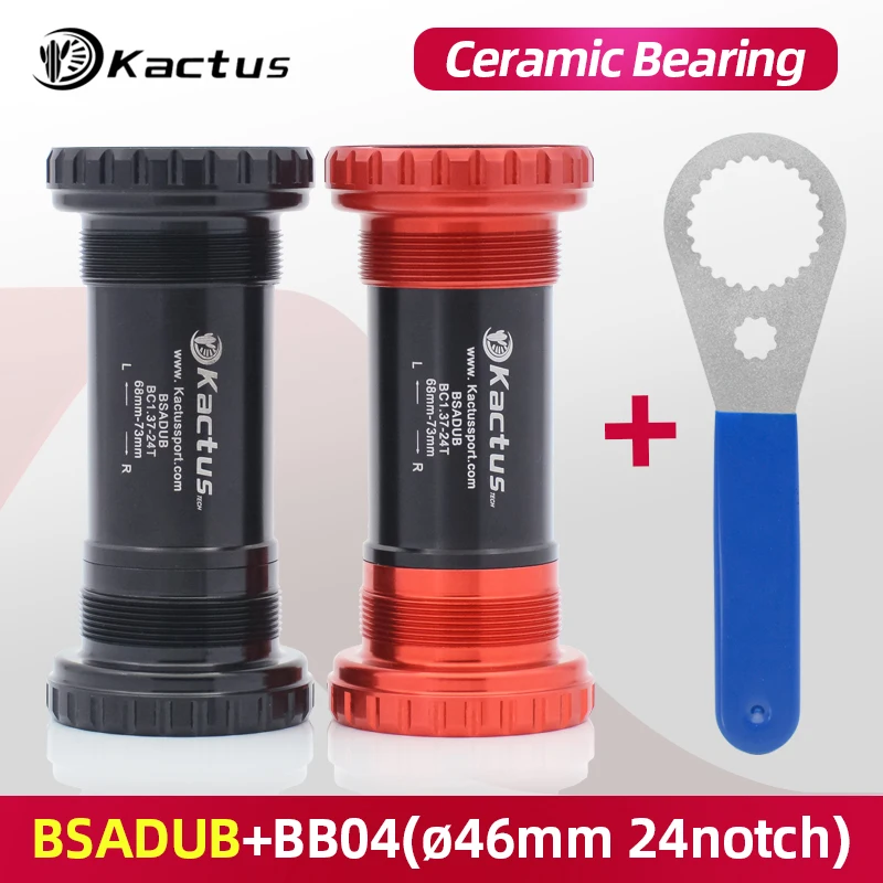 Bottom Bracket BSA DUB Central Movement Ceramic Bearing For SRAM-DUB Crankset BSA Bike Frame width 68-73 Axis 28.99mm Bike Parts