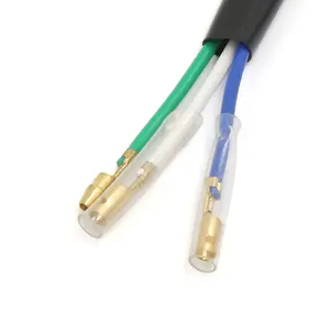 Motoforti -Motorrad -Leuchtturmadapter, 1 Stück, 2 Stücke, 5 Stücke, Metall, 3 Drähte, Lampenhalter, Motorradadapter 8 Hauptverkaufsarmbänder Selenit und Turmalin - №3