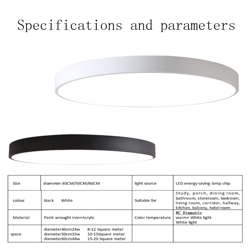Modern living room LED ceiling lights bedroom hotel APP RC dimmable ceiling lamp children's room home decor lighting fixture image 2
