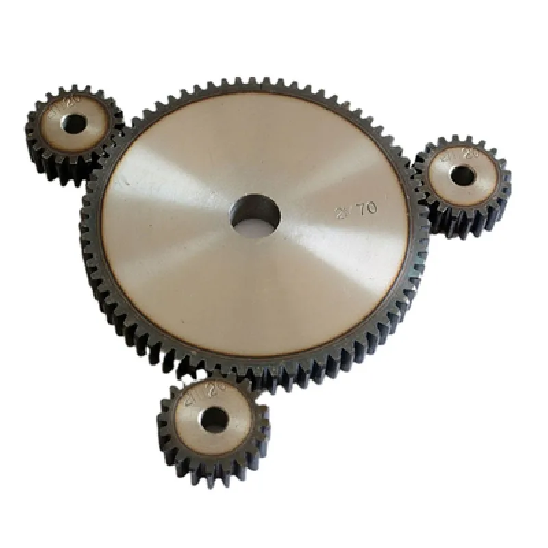 1/2/4PCS 2 mold spur gear 10 teeth to 120 teeth/thickness 20/45 steel tooth surface quenching spur gear factory direct sales