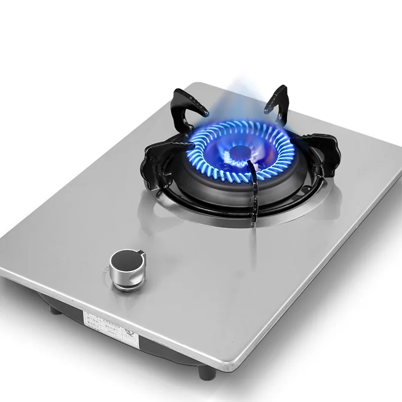 Household energy-saving natural stove liquefied petroleum gas stove single stove protection tempered glass panel gas