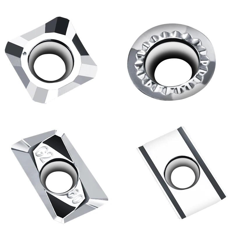 1PCS Blade for Aluminum CNC Milling  R0.20.40.8  Cnc Machine Parts  