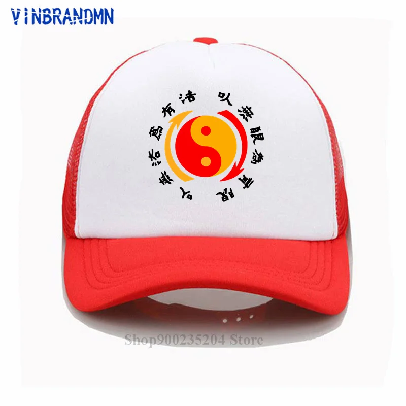 Chinese Tai Chi style Jeet Kune Do Caps Karate Baseball cap Kung Fu Wing Chun Dragon summer hat Muay Thai Retro Unisex net hats