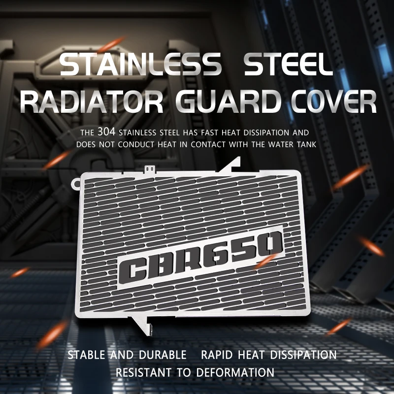 Motorcycle parts Stainless Steel Radiator Grille Guard Cover Protector For CBR650F CBR 650F CBR650 F CBR 650 F 2015 2016 15 16