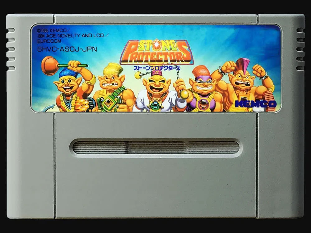 

game cards : Stone Protectors ( Japanese NTSC Version!! )