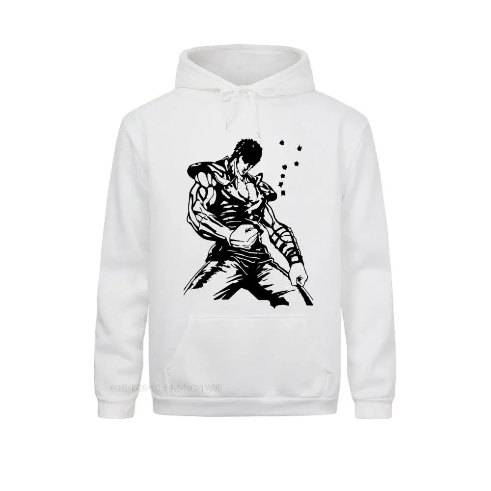 Kenshiro Hokuto No Ken Pullover Hoodie Men Fist Of The North Star Fashion Cotton Tees Hoodies Camisas Hombre