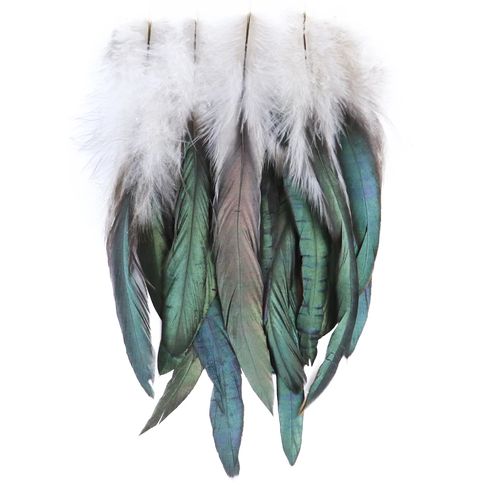 

50Pcs/Lot Natural Color Rooster Feathers 6-8 Inch/15-20 CM Pheasant Chicken Feather for Crafts Jewelry Earring Making Plumes