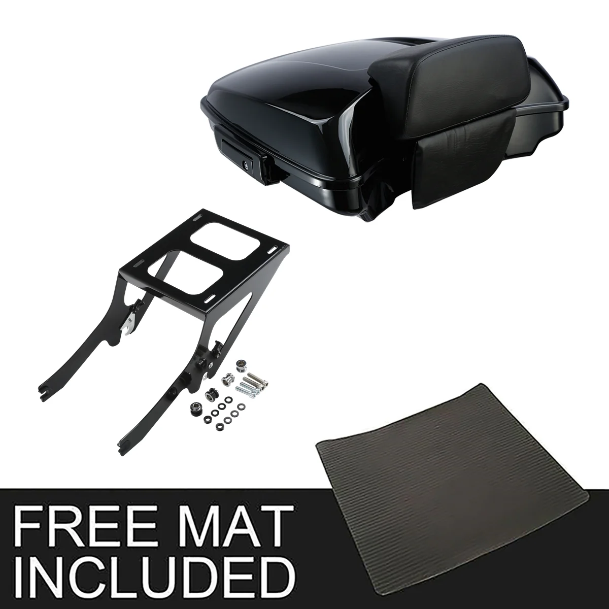 

Motorcycle Razor Trunk Mounting Rack For Harley Tour Pak Heritage Classic Deluxe FLDE FLHC FLHCS 2018-2021