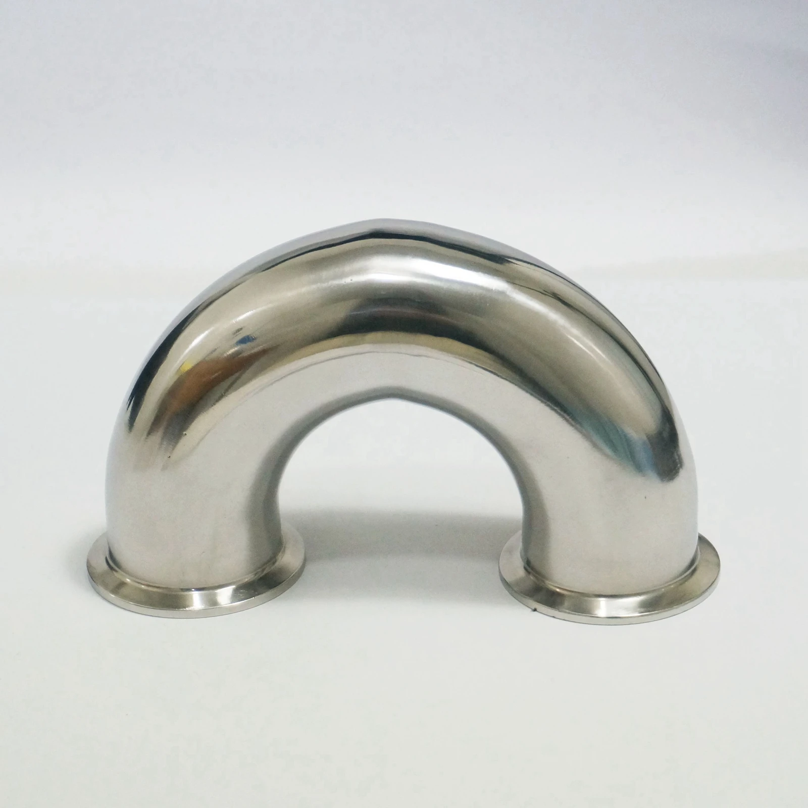 

51mm O/D 2" Tri Clamp 304 Stainless Steel Sanitary Ferrule 180 Degree Return Bend Elbow Three Clover Pipe Fitting For Homebrew