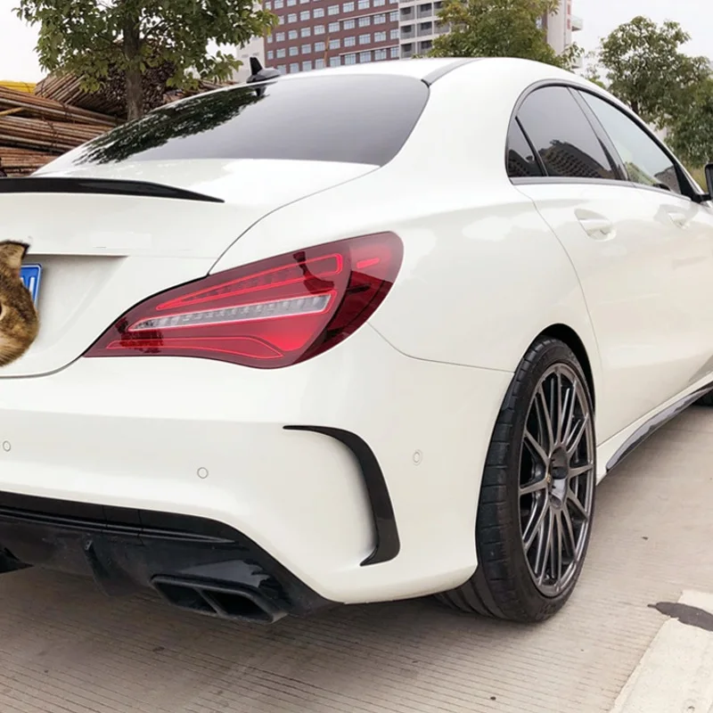 Rear Bumper Spoiler Air Vent Cover for Benz Cla W117 Cla45 Amg 2013-2018