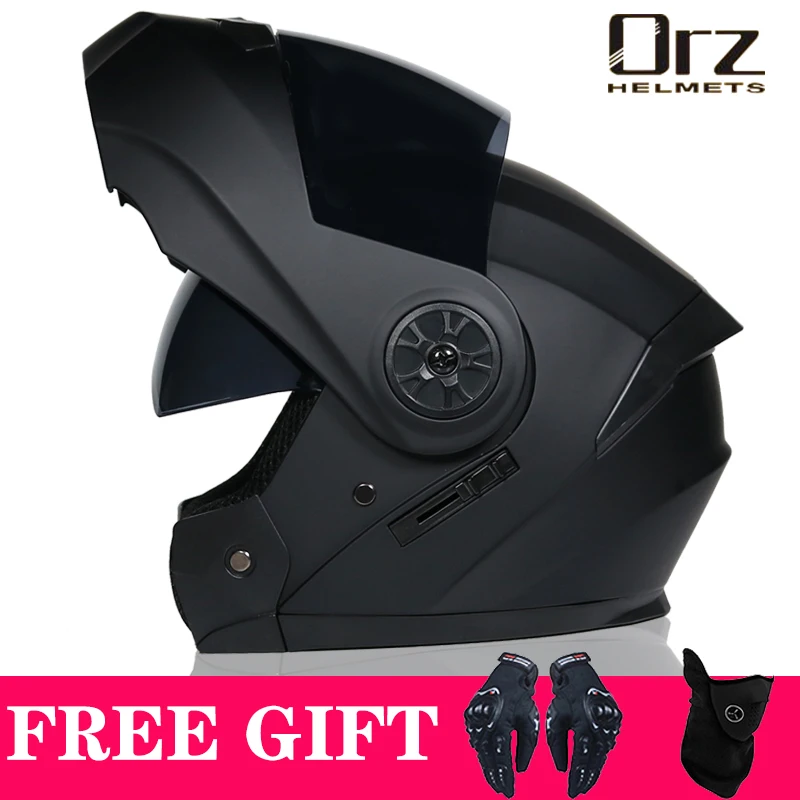 Free shipping  New Arrivals Safe Motorcycle Helmets Flip up helmet with inner sun visor everybody affordable