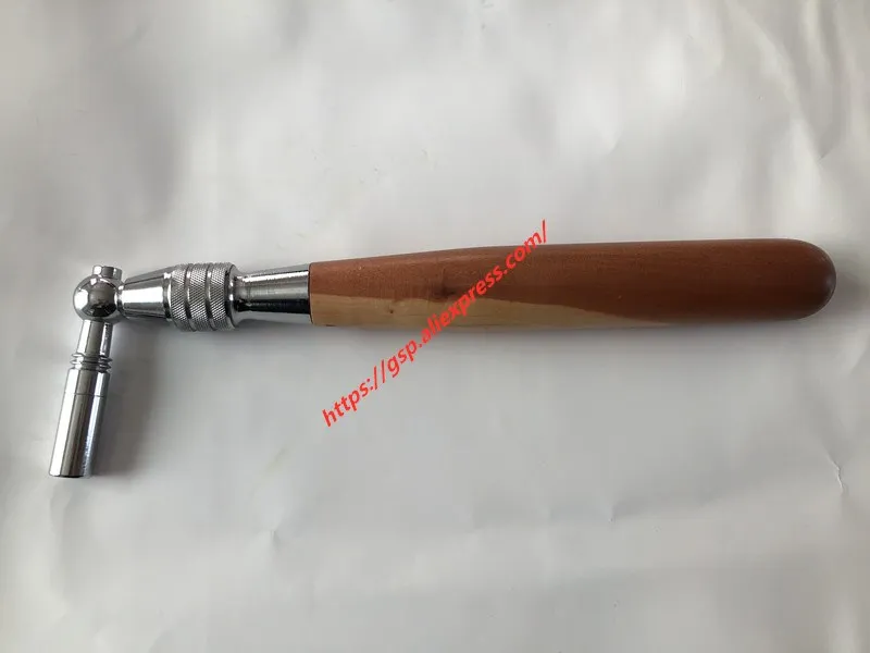 Piano tuning maintenance tools, tuning hammer tuning wrench jujube wood handle