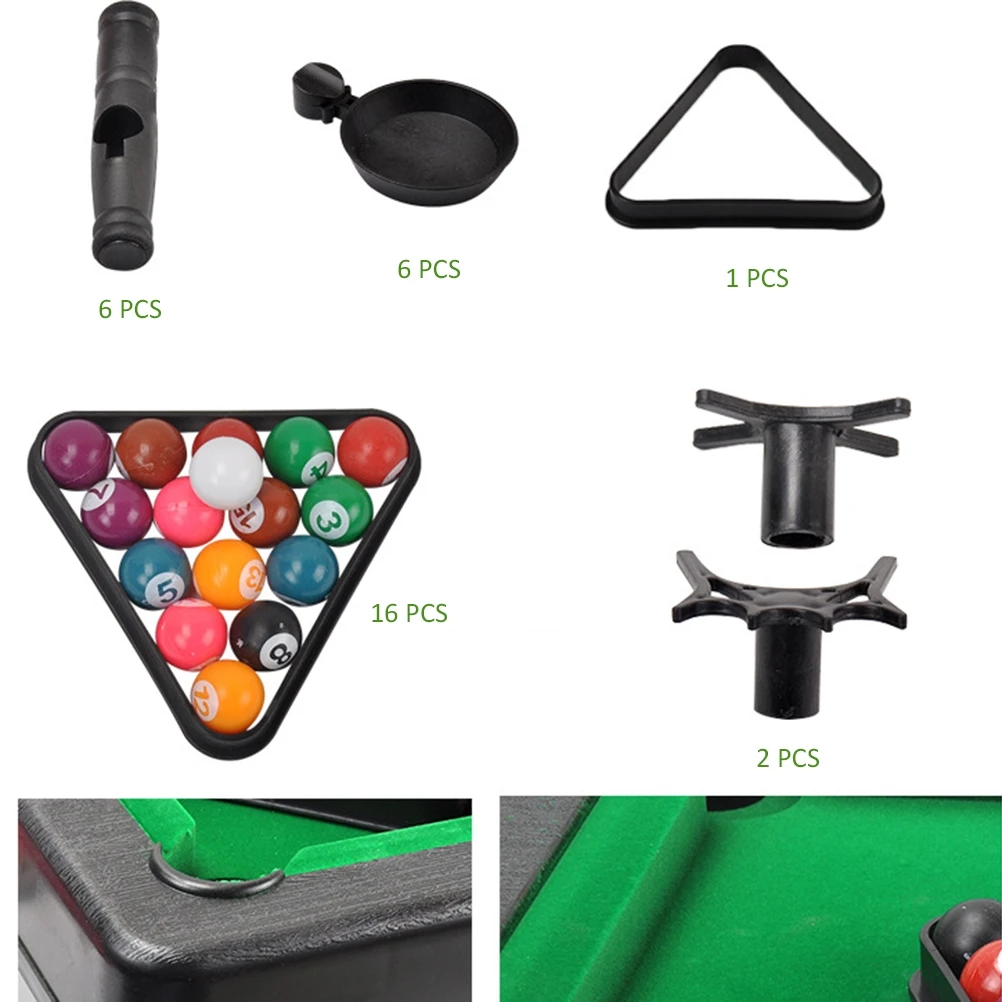 Small Tabletop Ball Billiards Home Billiard Game Sets Snooker & Billiard Tables Pool Table Game Billiards Game