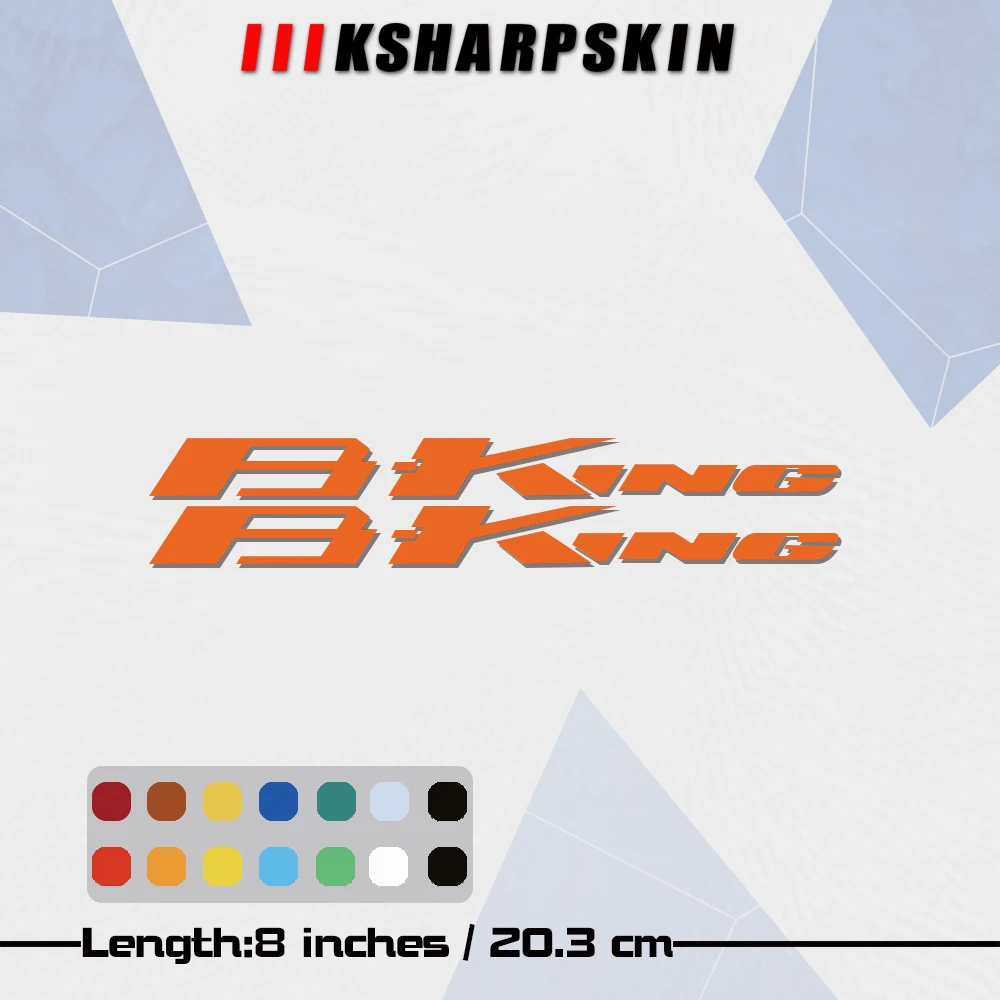 

Motorcycle accessories car stickers windshield helmet decals reflective waterproof sunscreen suitable for SUZUKI B-KING