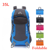 35L UltraLight Foldable Outdoor Hiking Backpack Men Women Riding Sports Fishing Climbing Travel Camping Bag Backpacks Skin Bags