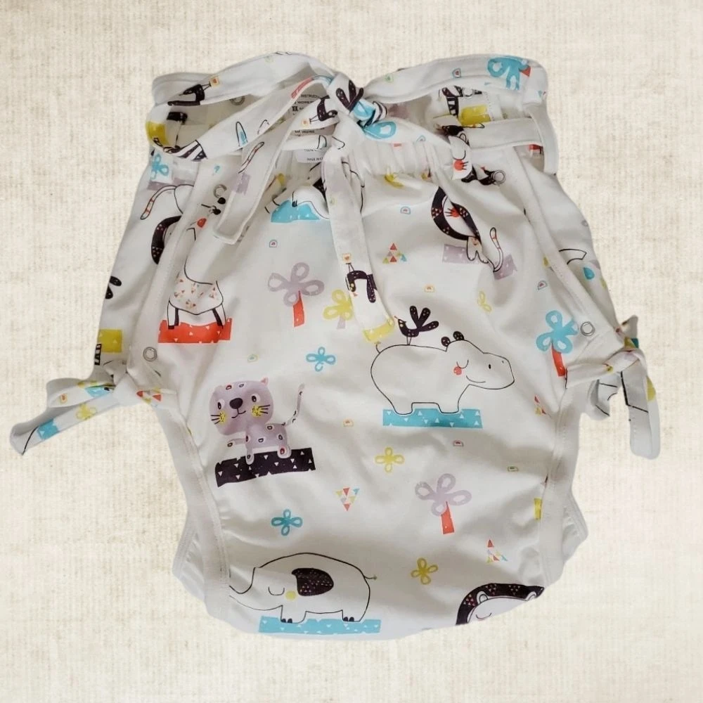 Premium Hand Made ABDL Diaper Cover Cute Washable Cloth Diaper Omutsu Adult Diaper Wrap Leakproof Comfortable Adjustable