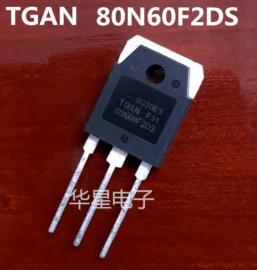 10 sztuk/partia 80N60F2DS TGAN80N60F2DS 600V 80A IGBT pojedyncza rura