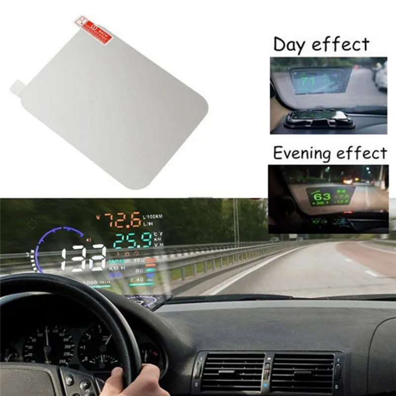 Translucent HUD Head Up Display Adsorption Film Reflective Projection Screen