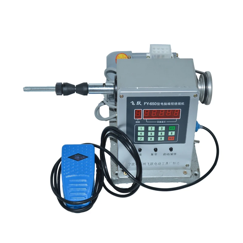 Cnc Máquina de Bobinamento Máquina de Enrolamento Enrolador de 220v Eletrônico Eletrônico Eletrônico Enrolamento Diâmetro 0.030.35 mm 1pc Fy650