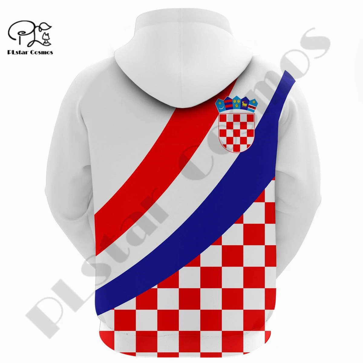 PLstar Cosmos 3DPrinted Newest Croatia Hrvatska Art Unique Unisex Men/Women Hrajuku Streetwear Casual Hoodies/Zip/Sweatshirt B-5