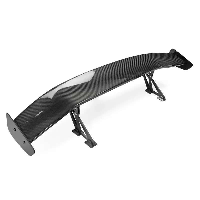 

Car-styling Universal Carbon Fiber GT Spoiler (Length 136cm, Height 17cm) Glossy Finish Rear Splitter Wing For Civic EK EG FD FK