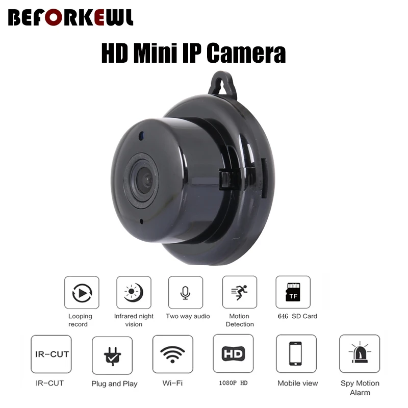 Mini Full HD 720P Camera Professional Wireless Wifi Home IP/AP Camera Camcorder Monitor Night Vision secret security cam