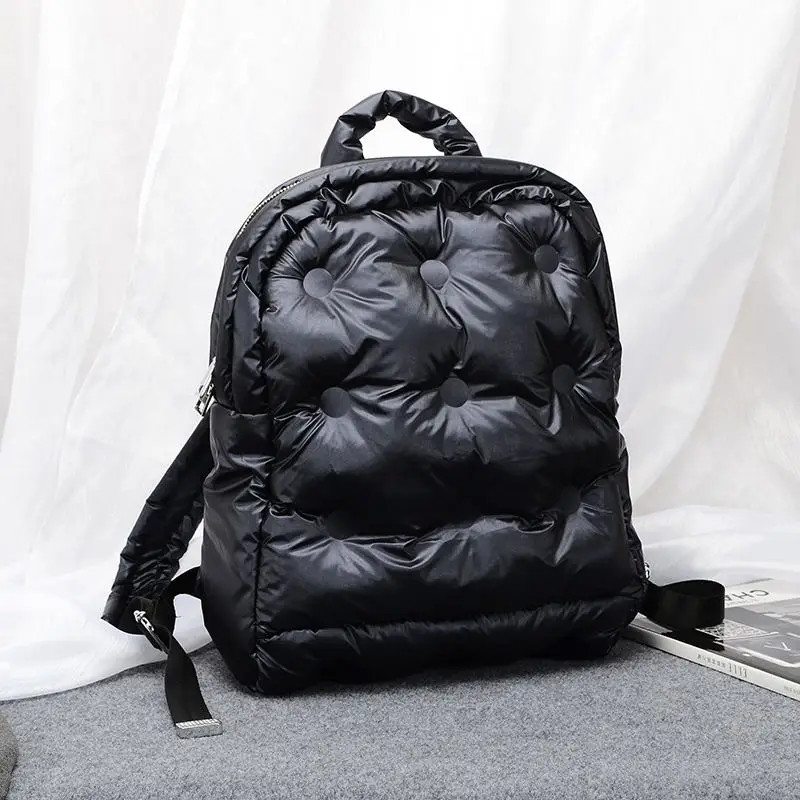 2022 New Women Winter Space Cotton Computer Backpack Notebook Unisex Large Capacity School Bag Waterproof Business Bagpack