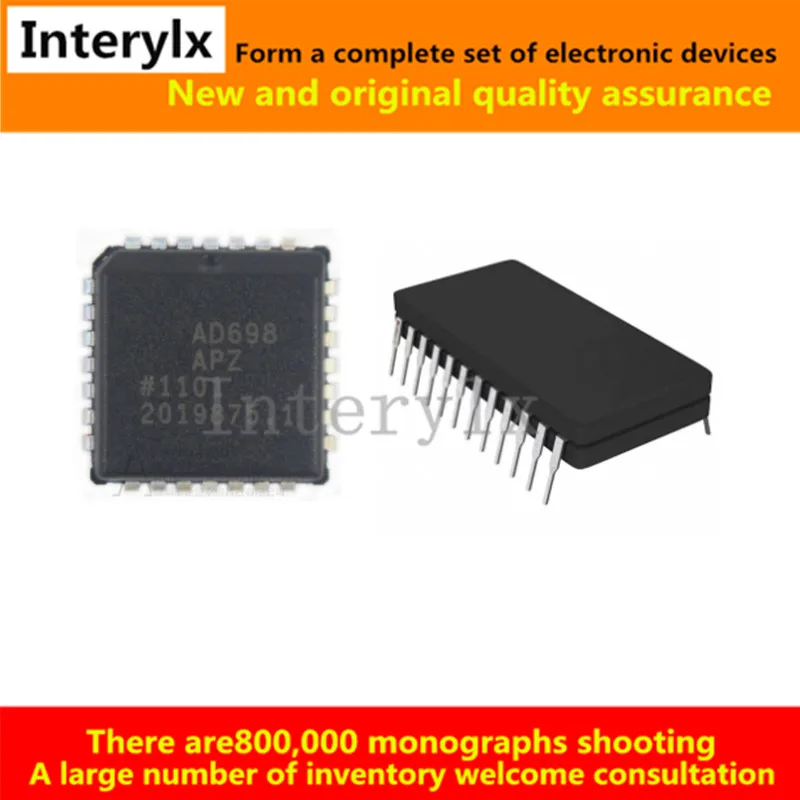 2Pcs/Lot  AD698SQ AD698 CDIP-24 AD698AP AD698APZ PLCC-28 General An LVDT Signal Conditioning Chip IC