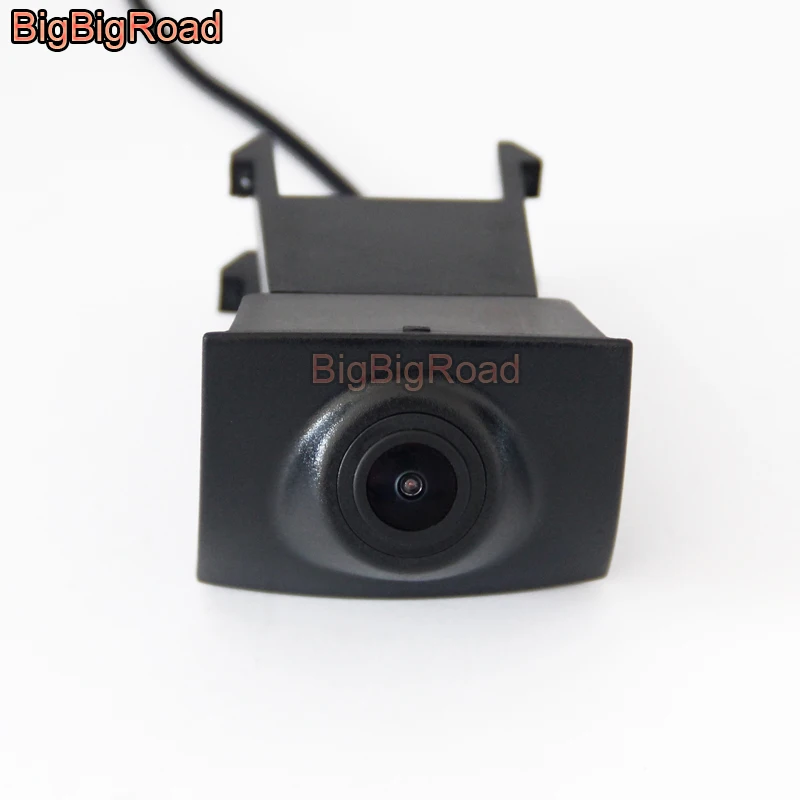 BigBigRoad Car Front View Logo Camera Cam Night Vision For BMW X5 F15 2014 2015 2016 2017 2018