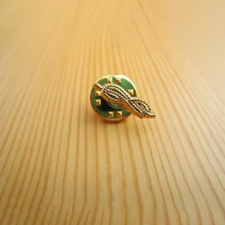 Masonic Badge - Cable Tow Rope Knot Lapel Pin,  0.6*0.17 inch