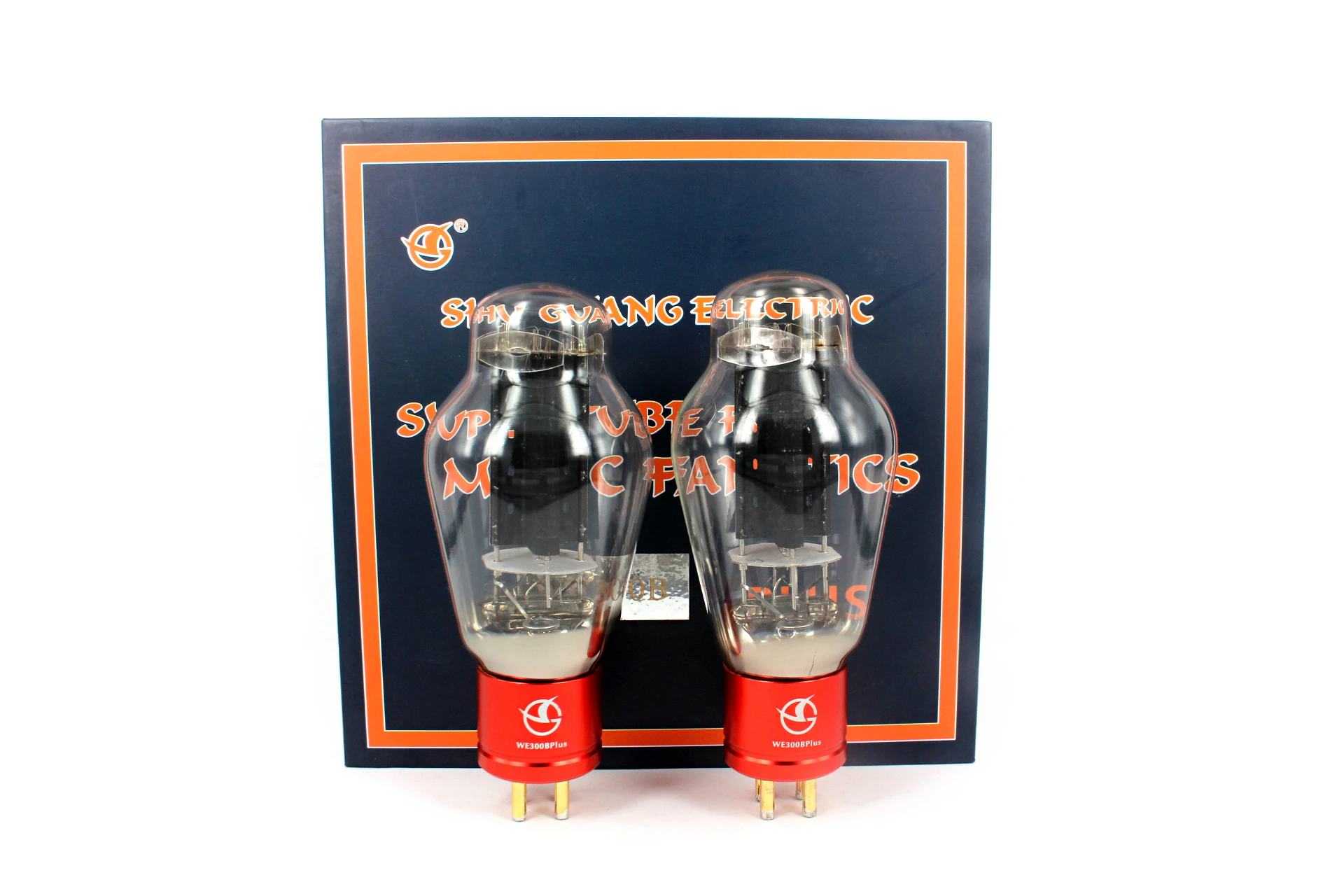 

Shuguang WE300B PLUS Vacuum Tube Replace JJ EH Fullmusic 300B Tubes Vintage Hifi DIY Tube Amplifier Factory Test Matched Pair*1