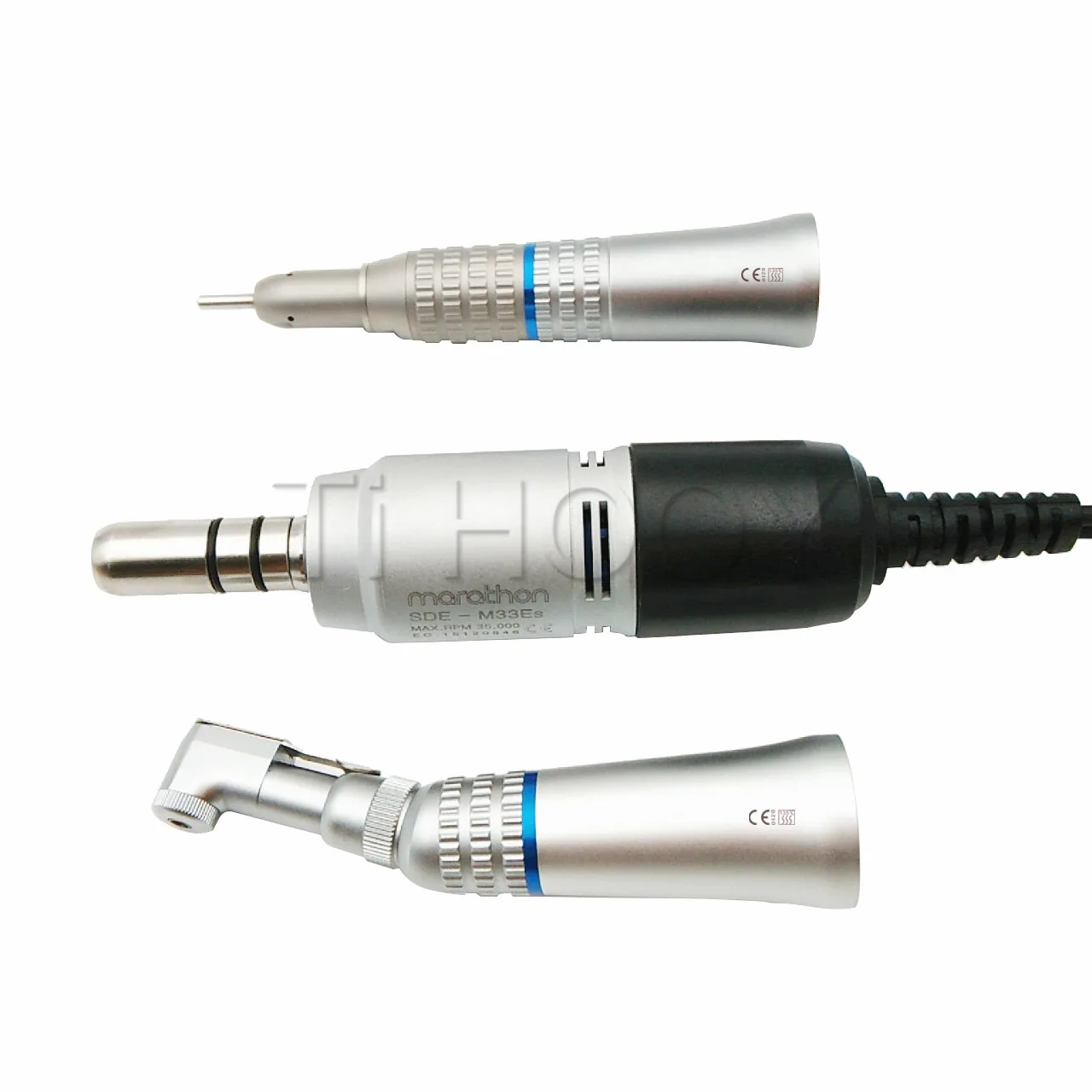 Good Quality Dental Electric Motor Straight Contra Angle Handpiece 35KRPM For Micromotor