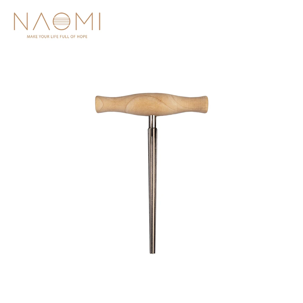 

NAOMI Violin Tool Violin/Viola Peg Reamer 1:30 Taper HSS Violin Reamer Violin Neck Repair Tool