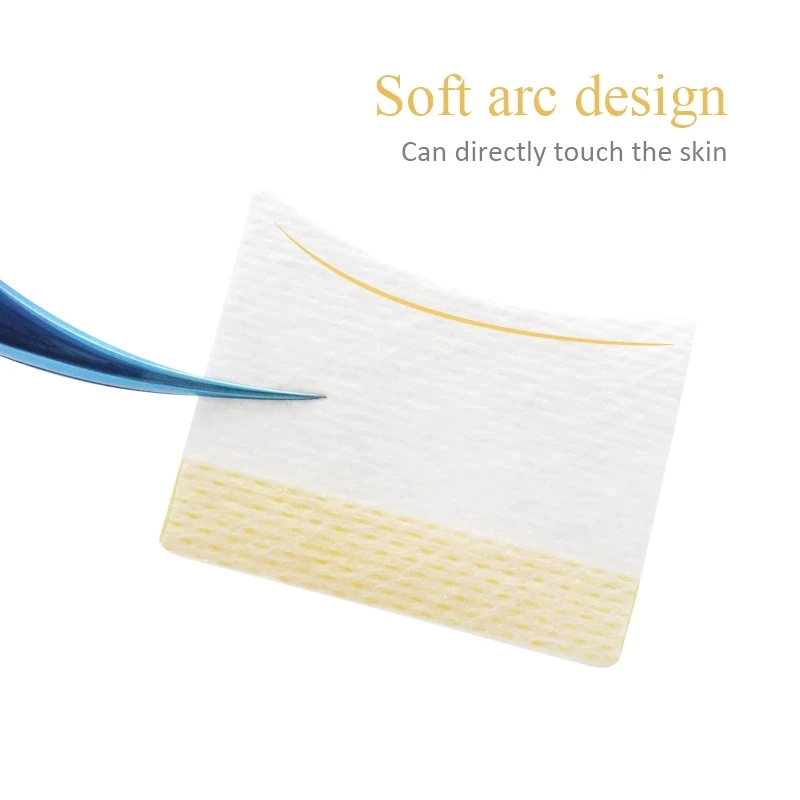 40 Uds. Parche adhesivo desechable de algodón para pestañas, almohadillas para los ojos, parche para extensión de pestañas, herramientas de