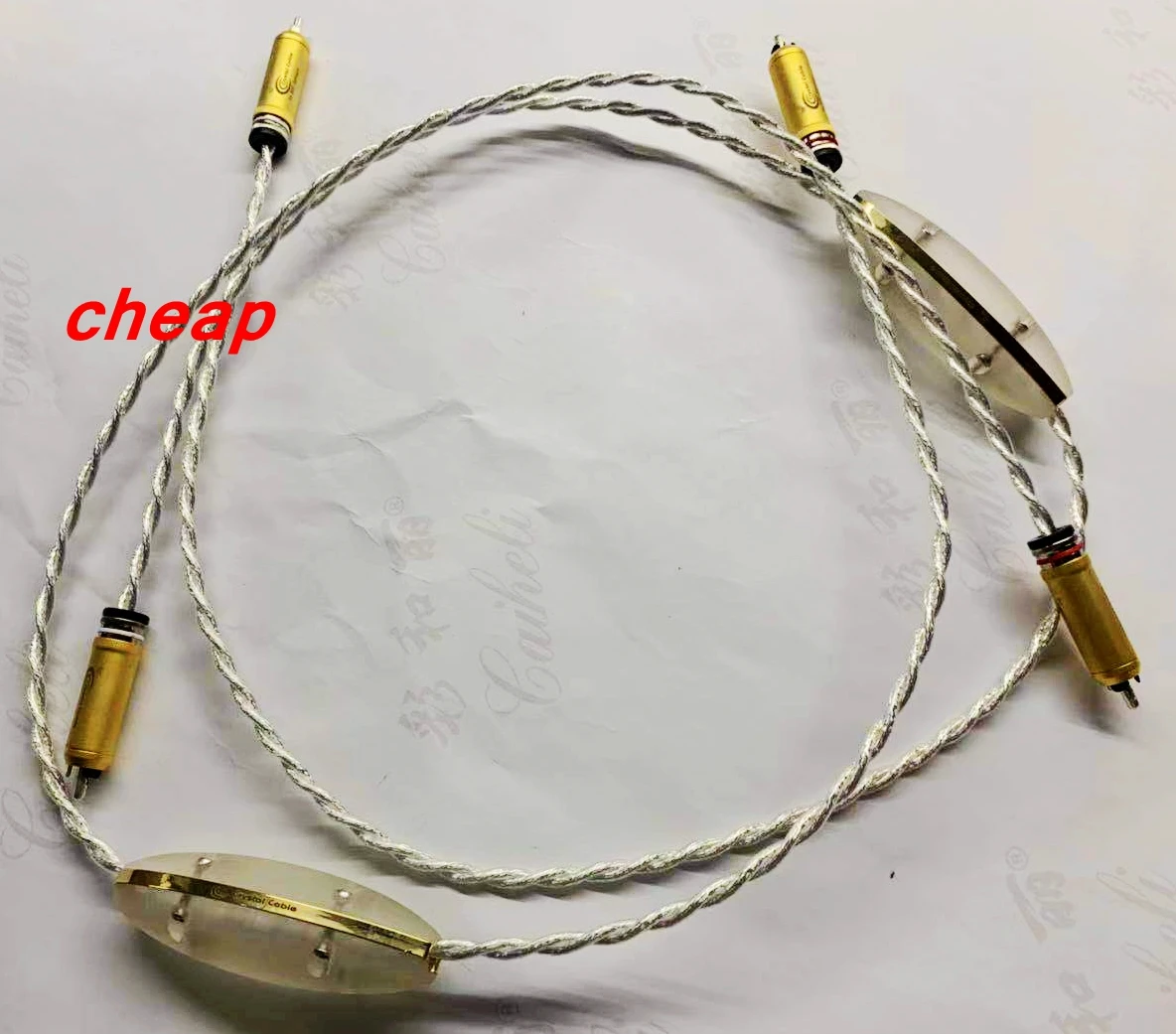 Cable de señal RCA de alta gama y alta.