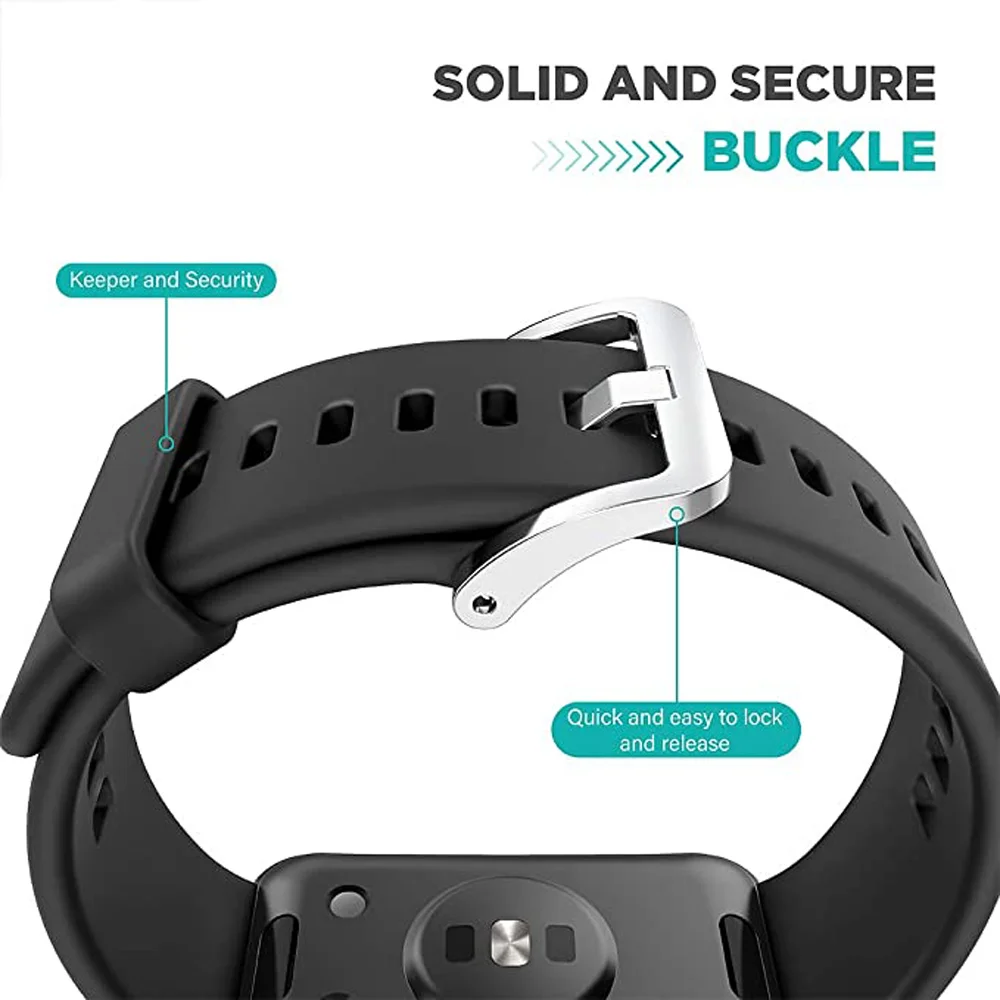 Tali Silikon untuk Jam Tangan Huawei Gelang Jam Pas Gelang Pengganti Gelang untuk Aksesori Jam Tangan Pintar Huawei Fit