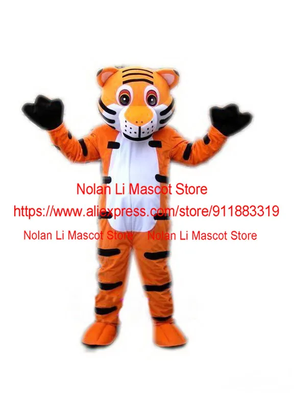 High Quality Tiger Mascot Costume Cartoon Anime Unisex Cosplay Holiday Celebration Birthday Party Advertising Campaign 405