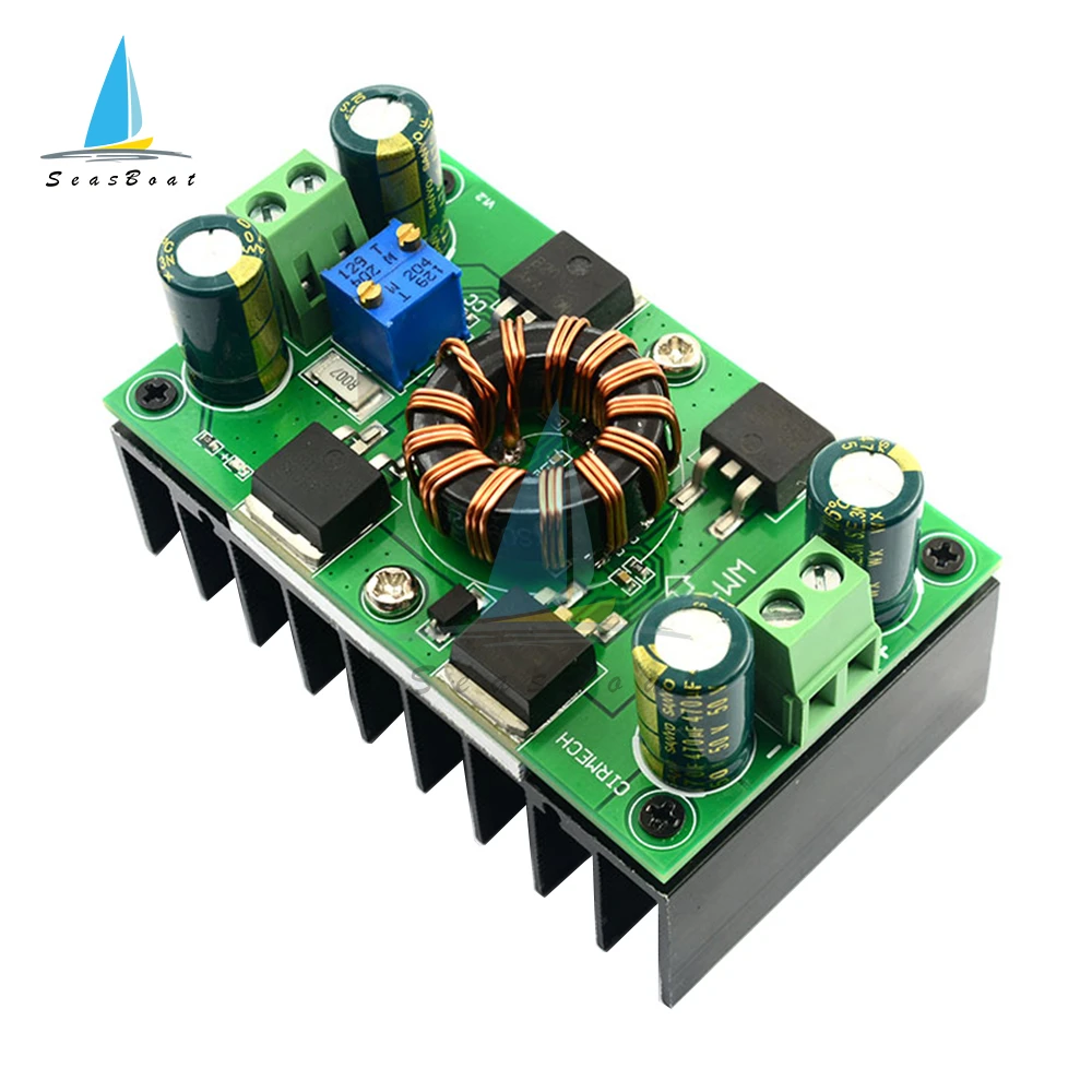 300W DC-DC Max 10A Automatic Step Up Step Down Boost Buck Converter 5V-30V to 1.25-30V Power Supply Module Voltage Regulator