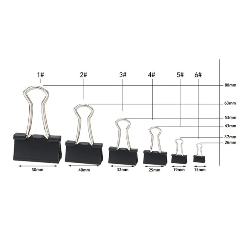 Metal Binder Clips 2