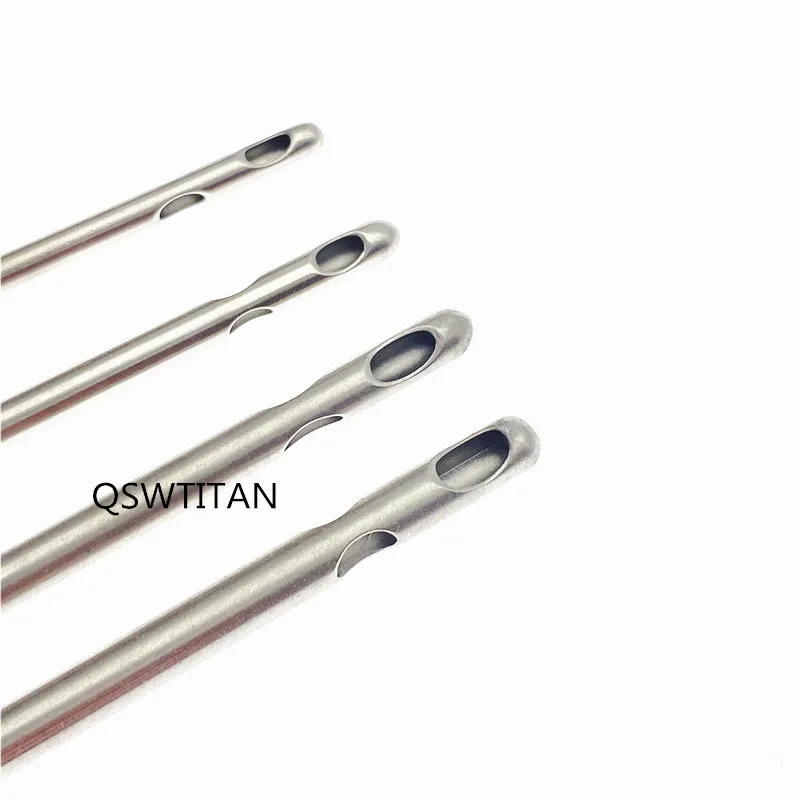 Liposuction Cannula Tri-port Holes Fat Harvesting Cannula Stainless Steel Fat Transfer Tools