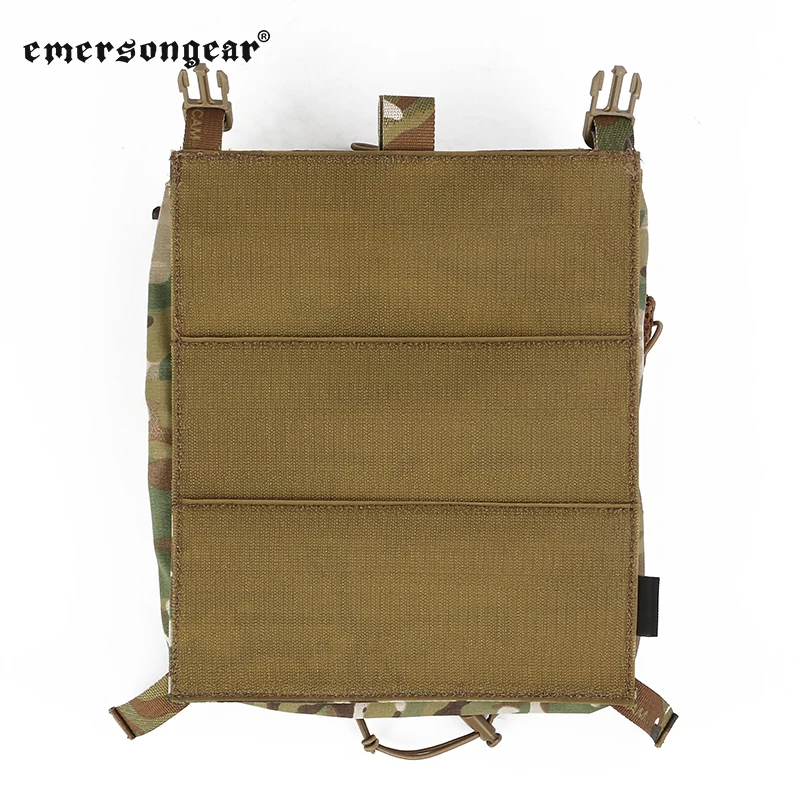 Emersongear Bungee Pack Helmet Bag Adjustable Pouch Lightweight Bag For Tactical 420 Vest Airsoft Hunting Outdoor Hiking Nylon