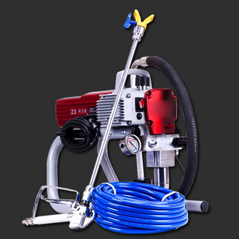 High pressure airless latex paint spraying machine latex paint spraying machine household wall paint paint spraying machine