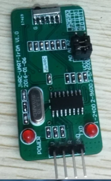 Uart para irda infravermelha de alta velocidade, ttl a infravermelho de alta velocidade, velocidade máxima 115200, desempenho estável