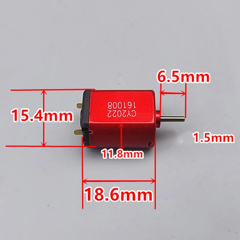 Ultra-Alta Velocidade Motor Elétrico, DIY RC Car Toy, Escova de Carbono, DC 2.4V, 3.2V, 3.7V, 030, 4Pcs por Lote