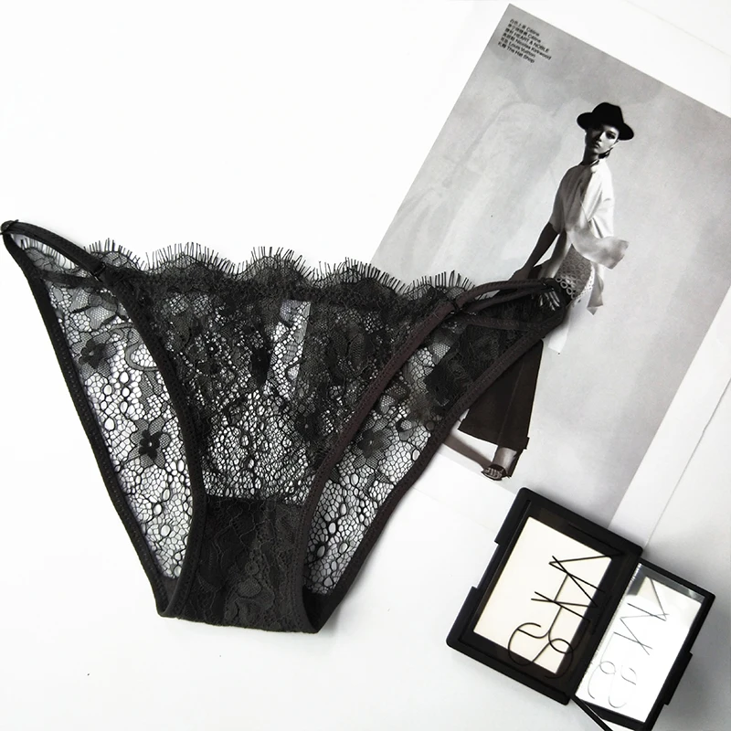 New Sexy Women\'s Underpants Fashion Lace Panties Sexy Transparent Underwear Large Women\'s Underwear Seamless Low Waist Briefs