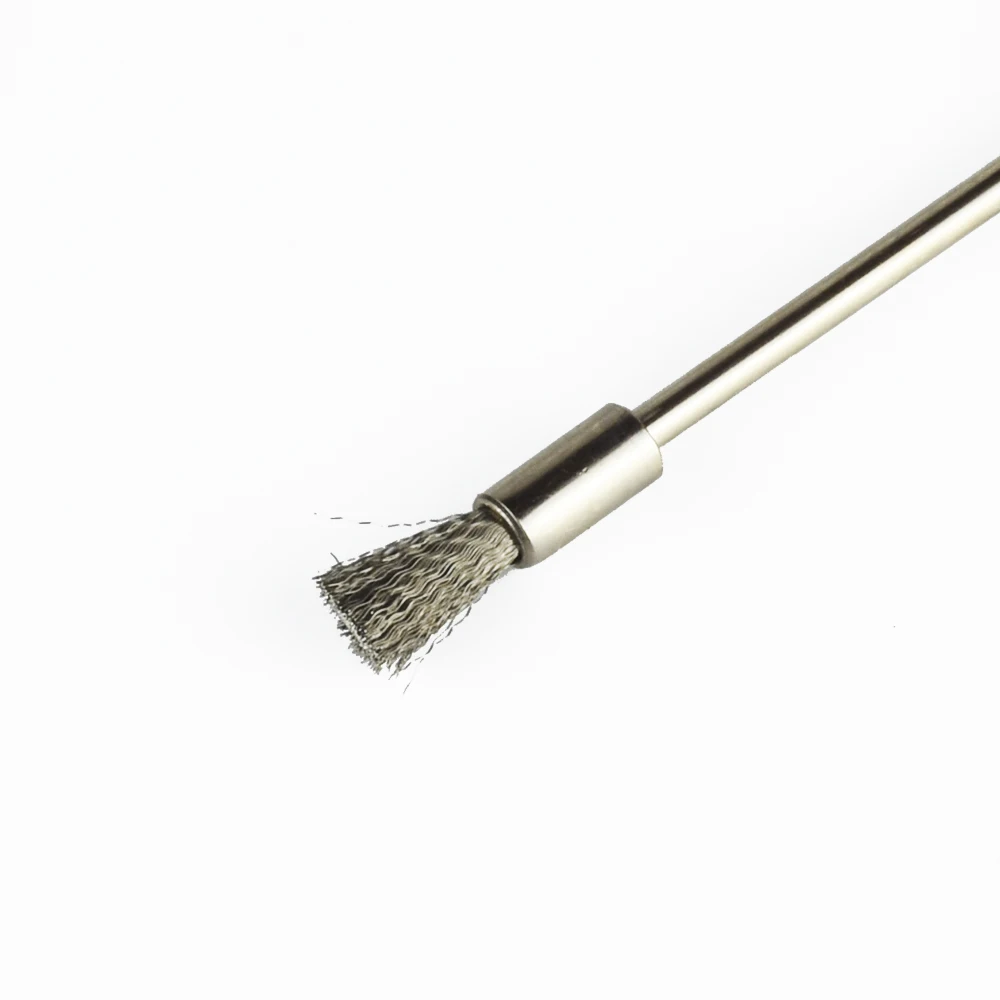 3/6/10 Cái/bộ Dây Thép Không Gỉ Bánh Bàn Chải Dụng Cụ Dremel Rotary Cho Máy Khoan Mini Đánh Bóng Dremel Dremel cuộn Dây Atomizer Vệ Sinh