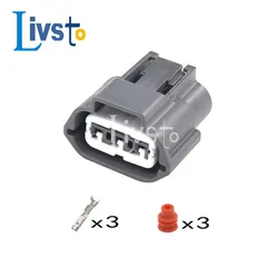 3 Pin Way Sumitomo Waterproof Plug Automotive Sensor Connector Ignition Coil Socket For Nissan BYD F0 6189-0779 6189-0780