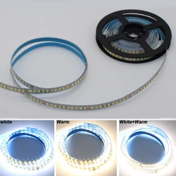 SMD2835 200D Double Colors LED Strip With 8mm Width Light Tape, 1Wx2colors/5cm,Be Used in Chandeliers etc.,Work With LED Driver