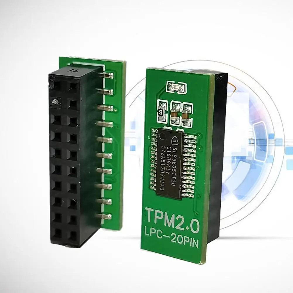 Tpm Module 20pin Lpc FOR ASUS/Intel/AMD/GIGABYTE Encryption Security Module Remote Card Support 2.0 Version Dedicated Board